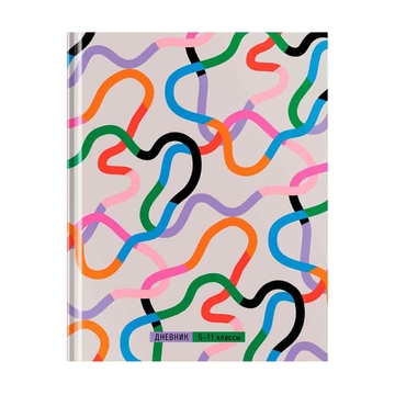 Дневник для старших классов "Абстракция"  твердая обложка(Art Space)
