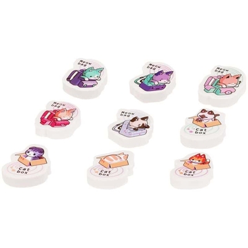 Ластик MESHU "Meow-bag" фигурный 