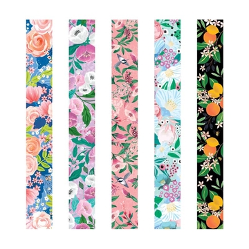 Закладка магнитная Flowers размер 25*195 мм
