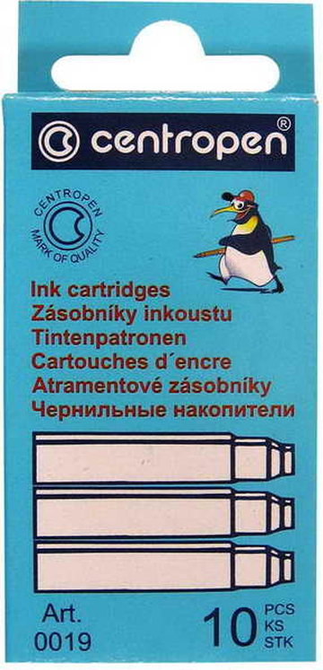 Ампула для перьевой ручки синий (Centropen)
