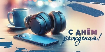 50000342 Конверт для денег "С Днём рождения!"
