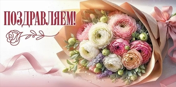 50000732 Конверт для денег "Поздравляем!"