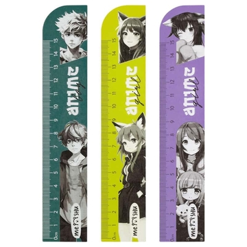 Линейка 15 см Anime дерево (Meshu)