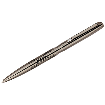 Ручка шариковая Delucci  в футляре цвет корпуса темно-серый  