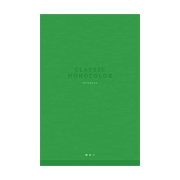 Блокнот А5 80л. на скрепке Monocolor. Green (ArtSpace)