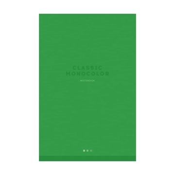 Блокнот А5 80л. на скрепке Monocolor. Green (ArtSpace)