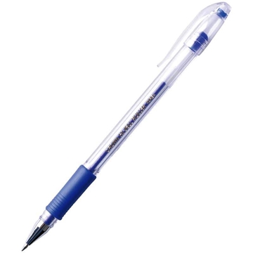 Ручка гелевая Crown Hi-Jell Grip синий 0,5мм