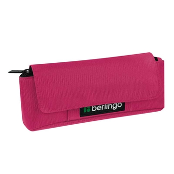 Пенал 1 отделение без наполнения 215*90*45 мм "Pink focus" полиэстер (Berlingo)