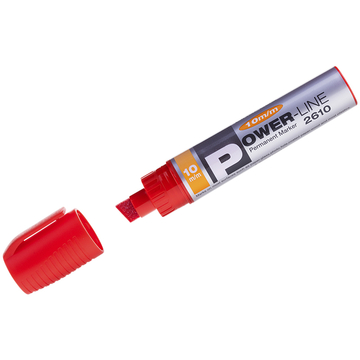 Маркер Line Plus PER-2610 перманентный цвет красный толщина линии 10мм 
