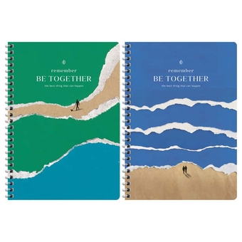 Тетрадь 120л. А4 клетка спираль Be together (GreenwichLine)