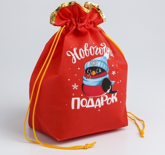 Мешок подарочный «Новогодний подарок», 28 х28 см   4309266   