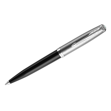 Ручка шариковая Parker 51 Black CT цвет корпуса серо-черный