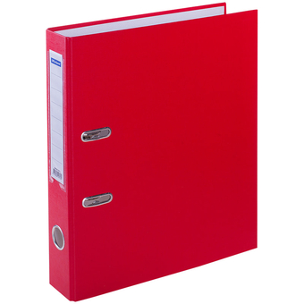 Папка регистратор 50мм PVC цвет красный (OfficeSpace)