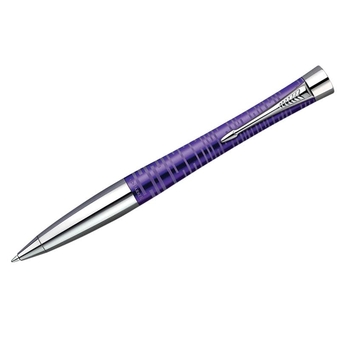 Ручка шариковая Parker Urban Premium Amethyst Pearl CT цвет корпуса синий