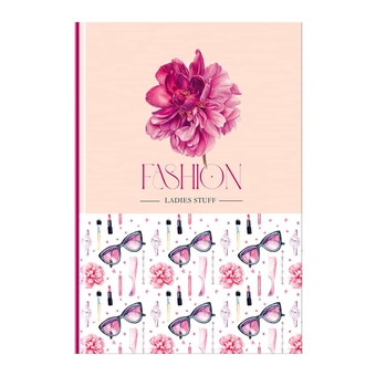 Записная книжка А5 80л. "Fasshion" блок в точку (BG)