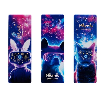 Закладки Miumiu размер 135*45мм 3шт.(MESHU)  
