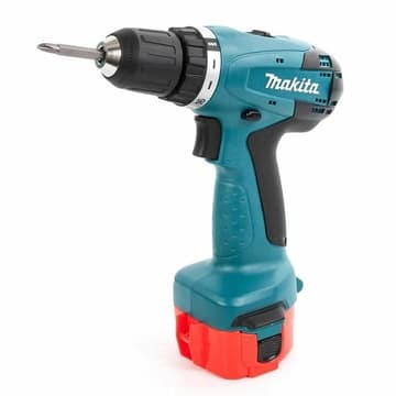 Аккум.дрель MAKITA 6271DWAE  12.0В 2x1.9Ач 10мм 0-350/0-1300об/мин 30Нм кейс