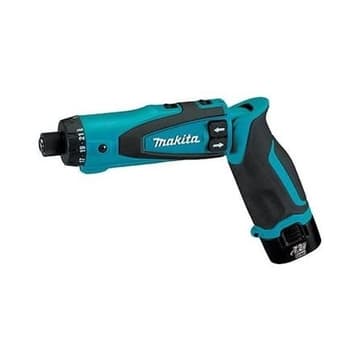 Аккум.отвертка MAKITA DF010DSE  7.2В 1Ач 6.35мм 200/650об/мин 5.6Нм в кейсе