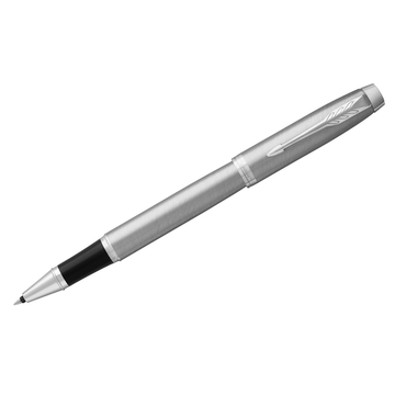 Ручка ролер Parker Im Essential Staainless Steel CT цвет корпуса серый