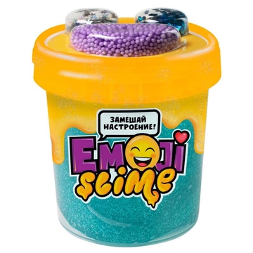 Слайм Emoji. Голубой 120г (Slime)