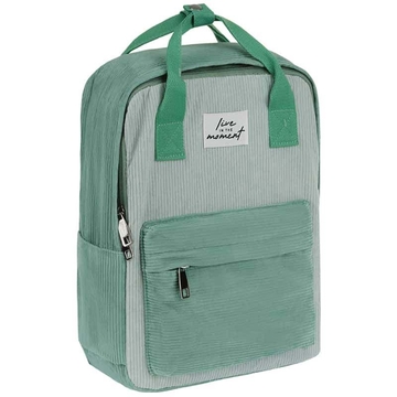Рюкзак Ever green, 36*27*11см, 1 отделение, 3 кармана, вельвет (MESHU)