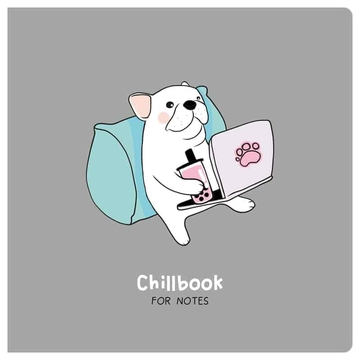 Записная книжка 17*170мм 40л. на скрепке Chillbook (MESHU)