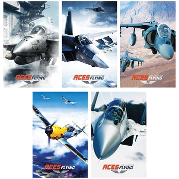 Блокнот А7 48л. на склейке Авиация.Avia collection (Art Space)