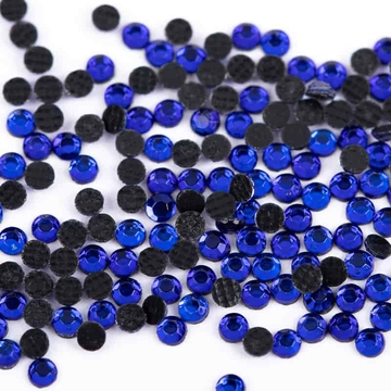 Страз клеевой RS/144 SS06 1.9 - 2.1 мм акрил 1 x 144 шт в пакете с еврослотом 013 синий (sapphire)  