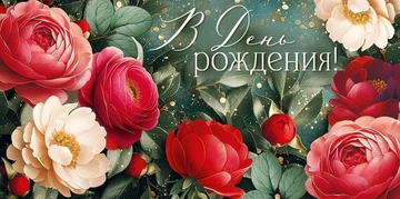 30000092 Конверт для денег "В День рождения!"
