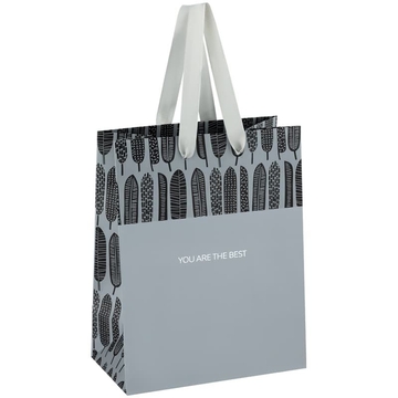 Сумка подарочная 18*23*10см  "Grey mood" (MESHU)
