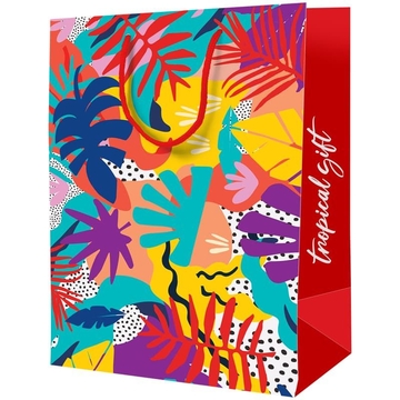 Сумка подарочная 33*42*12см "Tropical gift" (ArtSpace)